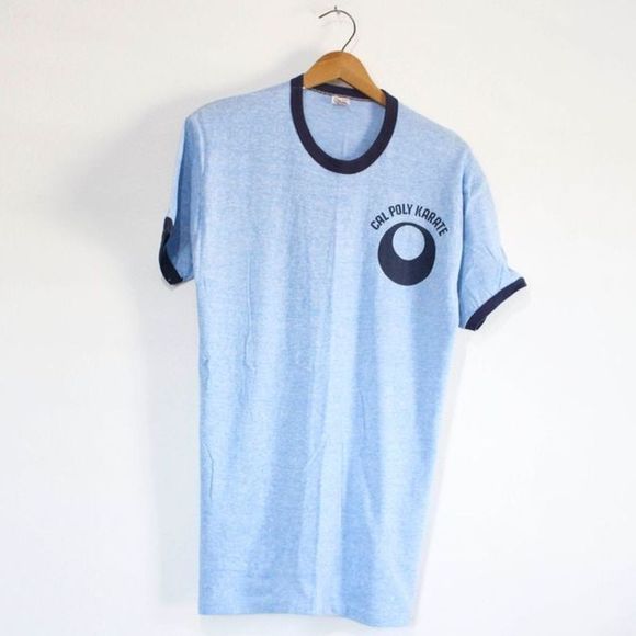 Vintage Other - Vintage Cal Poly Karate T Shirt
